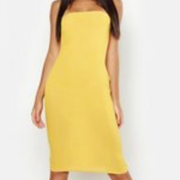 Bandeau Midi Dress - Picture 1 of 5